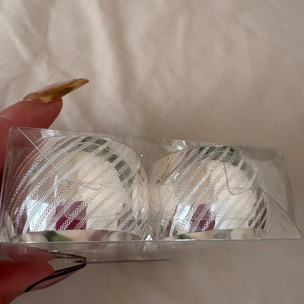 Silver Disposable Tableware Party Cups